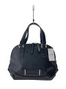 【中古】ANNA SUI◆ハンドバッグ/レザー/BLK/無地【バッグ】