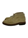【中古】Alden◆チャッカブーツ/UK7/BEG/スウェード/13244【シューズ】
