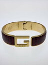 【中古】GUCCI◆リザードバングル/バングル/BRD/レディース【服飾雑貨他】