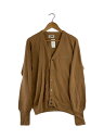 【中古】JCPenney◆カーディガン(厚手)/L/ウール/BEG【メンズウェア】