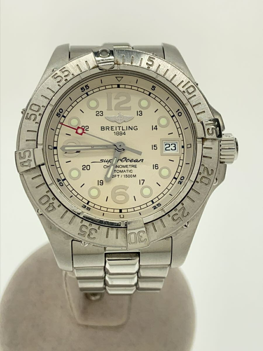 【中古】BREITLING◆スーパーオーシャ