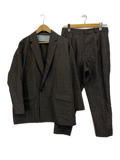 【中古】Dulcamara◆セットアップ/1/ウール/BRW/チェック//【メンズウェア】 【中古】Dulcamara◆セットアップ/1/ウール/BRW/チェック//【メンズウェア】