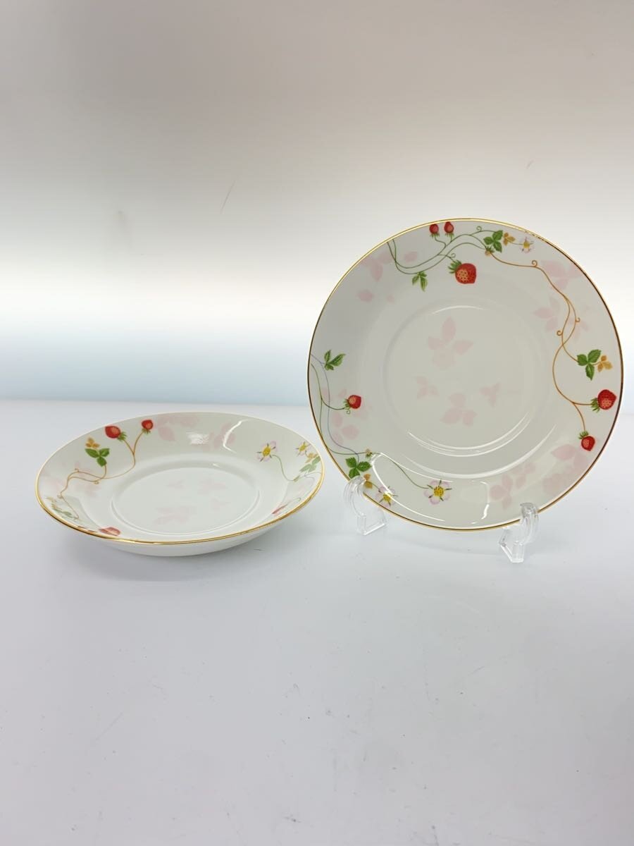【中古】WEDGWOOD◆カップ&ソーサー/2点セット/プレート1枚/WHT【キッチン用品】