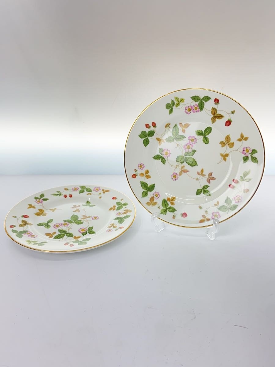 【中古】WEDGWOOD◆カップ&ソーサー/2点セット/プレート1枚/WHT【キッチン用品】