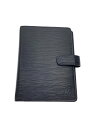 【中古】LOUIS VUITTON◆アジェンダMM_エピ_NVY/--/BLK/メンズ【服飾雑貨他】