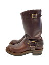 【中古】WESCO◆エンジニアブーツ/US9.5/BRW【シューズ】