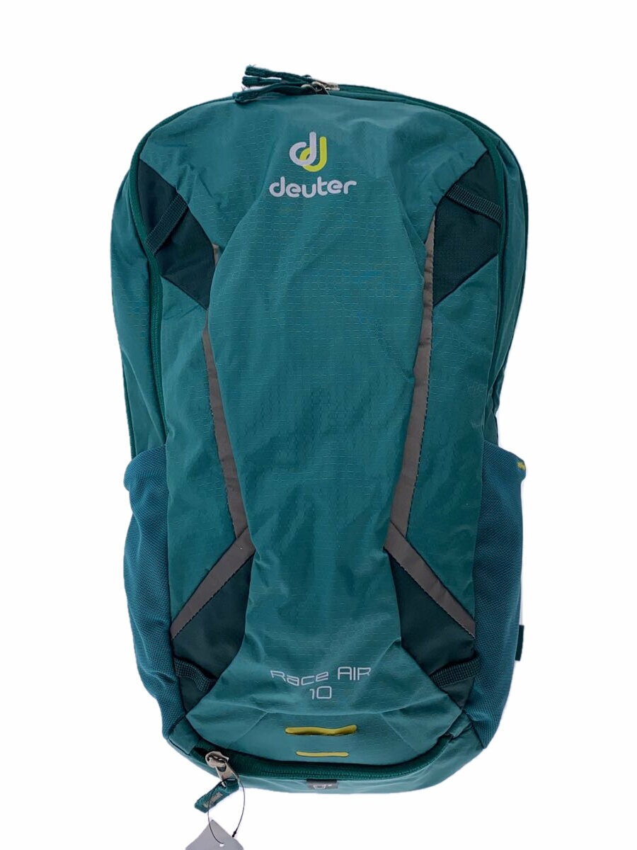 【中古】deuter◆リュック/ナイロン/GRN【バッグ】