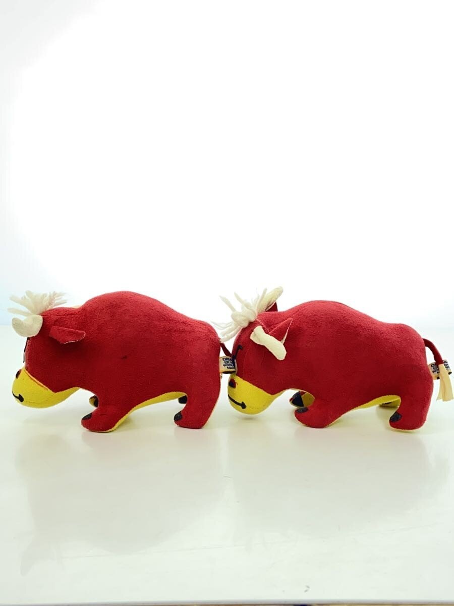 【中古】Dakin DREAMPETS/TAbasco the Red Bull/インテリア雑貨/2点セット/RED【インテリア小物・日用雑貨】 [2]
