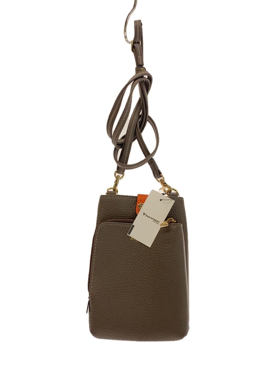 【中古】PELLE BORSA◆ショルダーバッグ/牛革【バッグ】