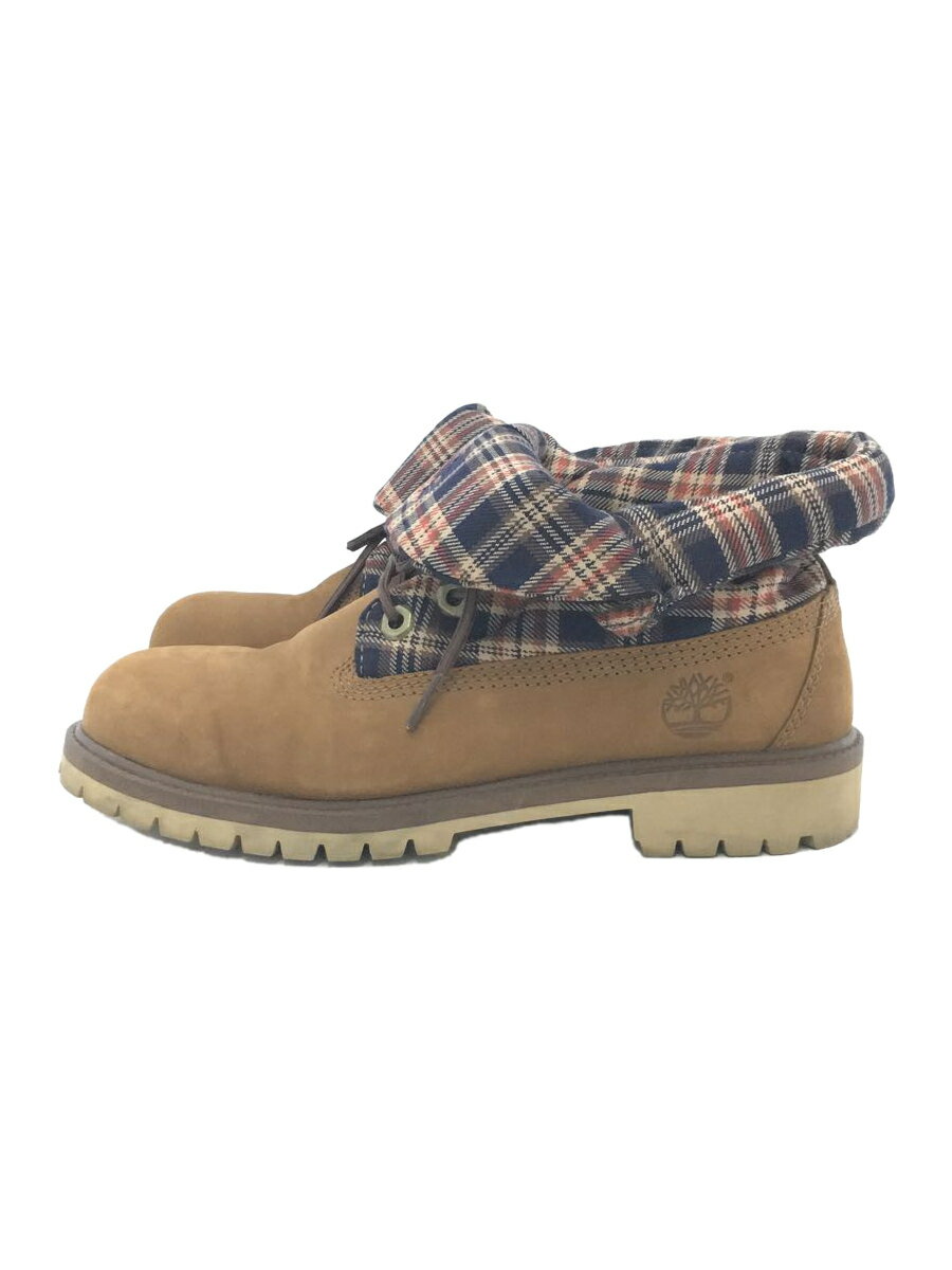 【中古】Timberland◆ローカットスニーカー/23.5cm/CML/ポリエステル/36986m/ショートブーツ【シューズ】