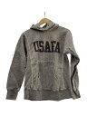 【中古】Buzz Rickson’s◆パーカー/M/コットン/GRY/BR68888【メンズウェア】
