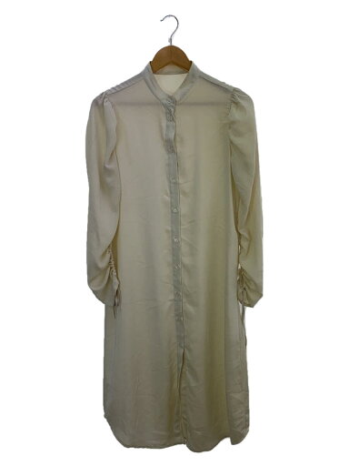 【中古】AMERI◆VEST LAYERED SHIRT DRESS/長袖ワンピース/S/ポリエステル/CRM/0102053125【レディースウェア】 【中古】AMERI◆VEST LAYERED SHIRT DRESS/長袖ワンピース/S/ポリエステル/CRM/0102053125【レディースウェア】