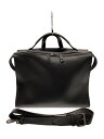 【中古】FENDI◆ブリーフケース/レザー/BLK/7VA400/セレリア【バッグ】