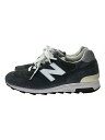 【中古】NEW BALANCE◆ローカットスニーカー/26cm/GRY/M1400GJ/USA製【シューズ】