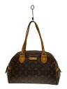 【中古】LOUIS VUITTON◆モンタルグイユPM/PVC/BRW/総柄/M95565//【バッグ】