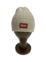 【中古】DIESEL◆ニットキャップ/FREE/ウール/WHT/メンズ/A04091【服飾雑貨他】