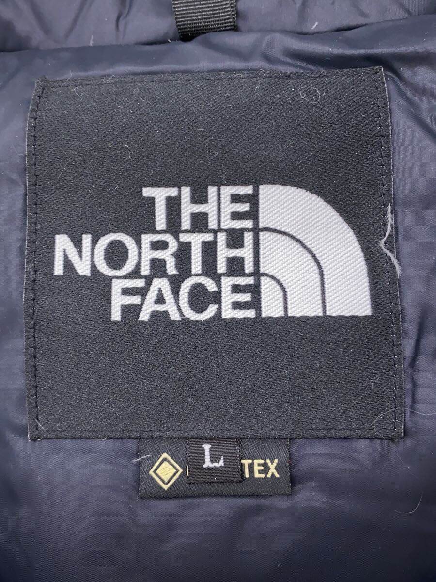 【中古】THE NORTH FACE◆MOUNTAIN DOWN JACKET_マウンテンダウンジャケット/L/ゴアテックス/BRW【メンズウェア】