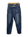 【中古】JOHN BULL◆ボトム/S/デニム/IDG/無地/ZP419/221-0099【レディースウェア】