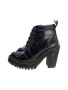 【中古】Dr.Martens◆ブーティ/22.5cm/BRW/ヒールブーツ/スレ、キズ、変色有【シューズ】