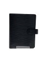 【中古】LOUIS VUITTON◆R20042/アジェンダMM_エピ/レザー/BLK/メンズ//【服飾雑貨他】
