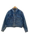 【中古】Levi’s◆VT/50s/XX/517/革パッチ/ハギ付/Gジャン/42/デニム/IDG/ダメージ有//【メンズウェア】