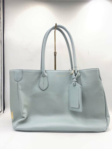 【中古】A.D.M.J.◆角スレ/トートバッグ/レザー/BLU【バッグ】 【中古】A.D.M.J.◆角スレ/トートバッグ/レザー/BLU【バッグ】