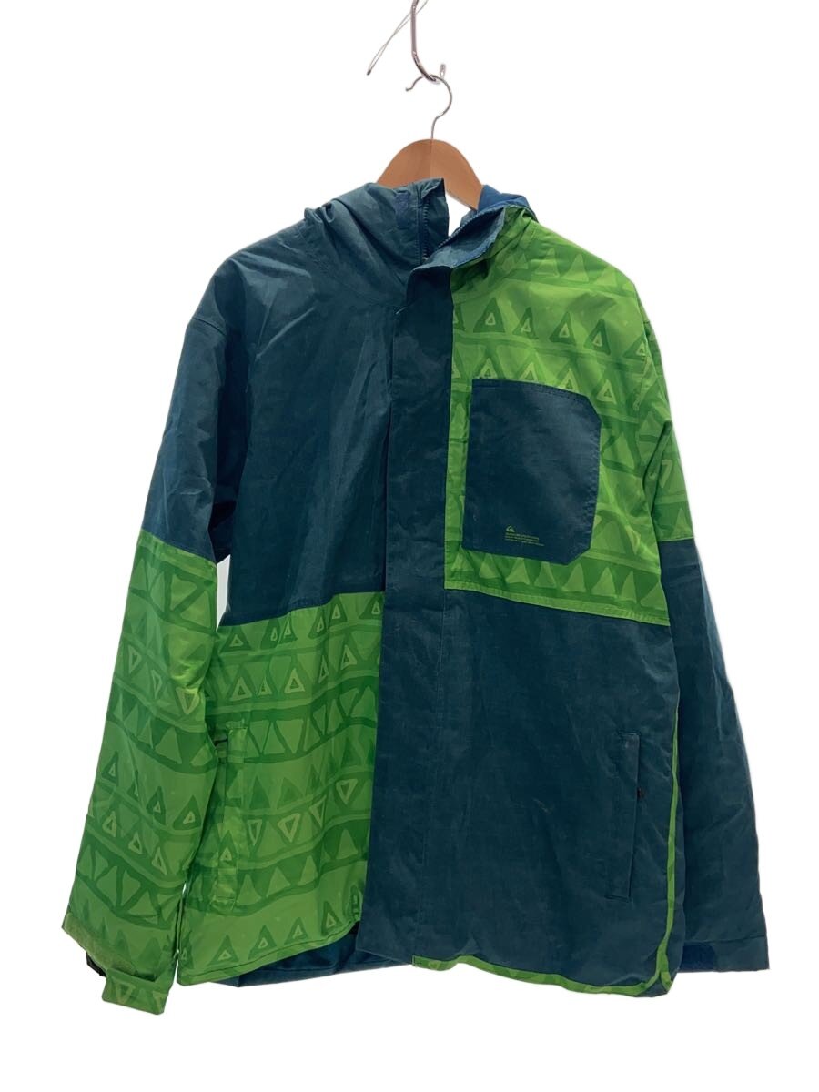 【中古】QUIKSILVER◆ウェアー/M/GRN//【スポーツ】