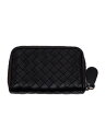 【中古】BOTTEGA VENETA◆イントレチャート/ラウンド/コインケース/レザー/BRW/角スレ/レザー部分劣化//【服飾雑貨他】