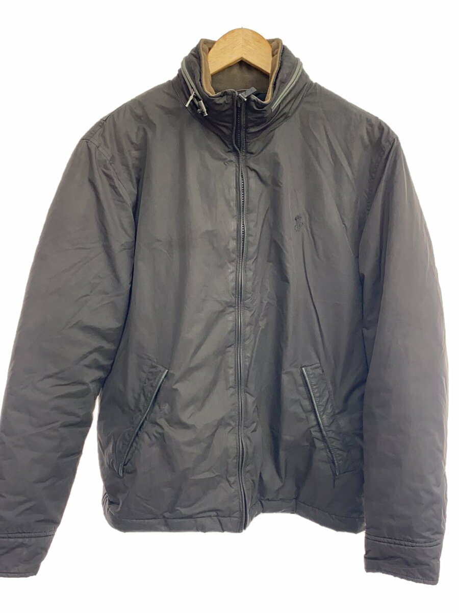 【中古】POLO RALPH LAUREN◆使用感有/ナイロンジャケット/S/ポリエステル/BLK/710625034001【メンズウェア】