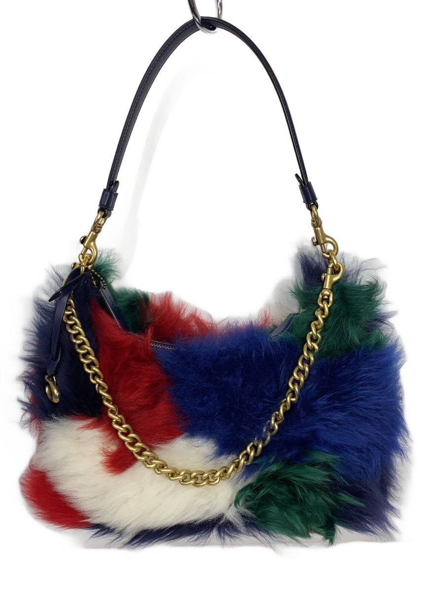 【中古】COACH◆ジュリエット ショルダーバッグ25 パッチワーク/マルチカラー/CW646...