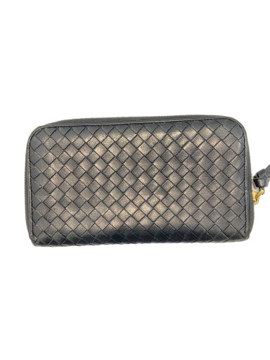 【中古】BOTTEGA VENETA◆長財布/レザー/BLK/無地/メンズ【服飾雑貨他】 【中古】BOTTEGA VENETA◆長財布/レザー/BLK/無地/メンズ【服飾雑貨他】