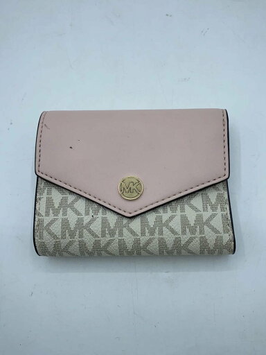 【中古】MICHAEL KORS◆3つ折り財布/--/PNK/総柄/レディース/35T1GTVF6B【服飾雑貨他】 【中古】MICHAEL KORS◆3つ折り財布/--/PNK/総柄/レディース/35T1GTVF6B【服飾雑貨他】