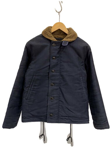 【中古】gold◆デッキジャケット/36/ウール/NVY/GL13140//【メンズウェア】 【中古】gold◆デッキジャケット/36/ウール/NVY/GL13140//【メンズウェア】