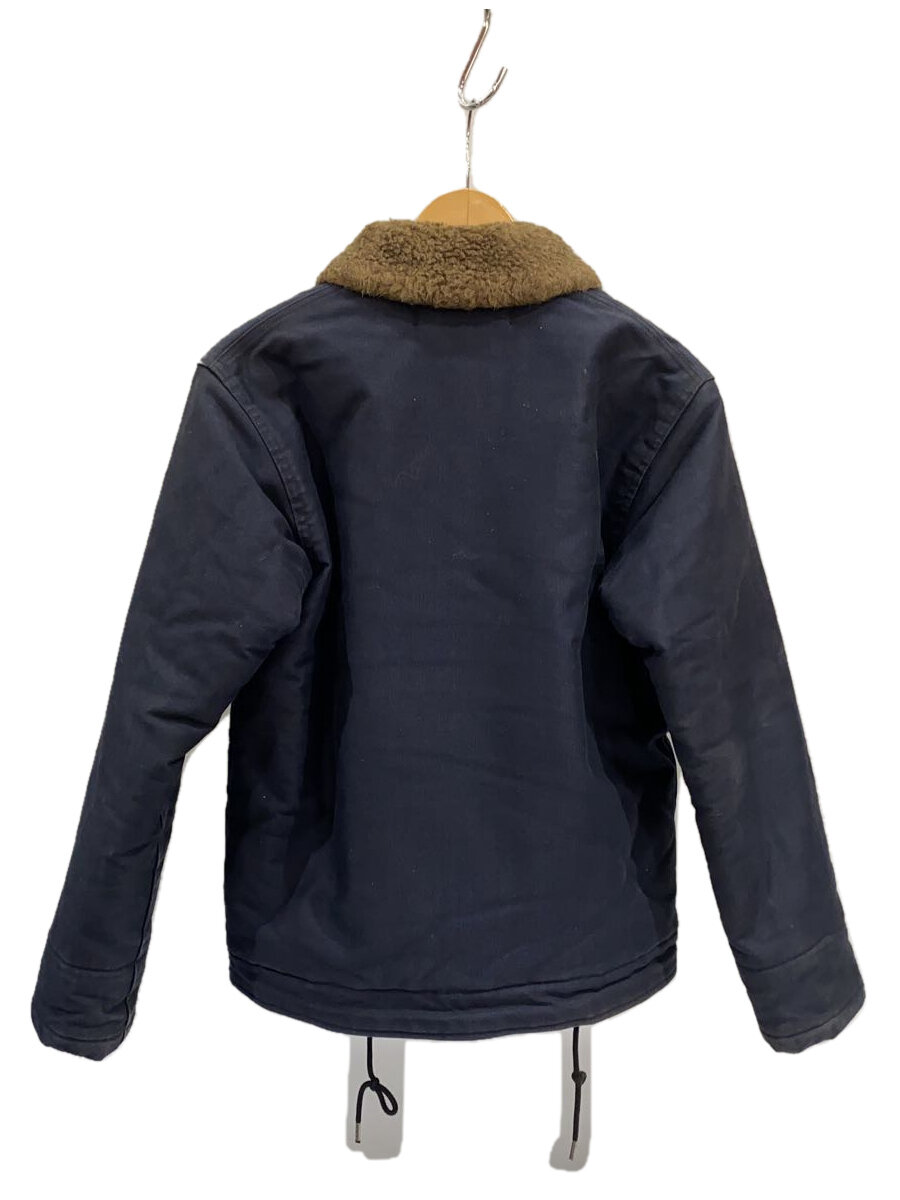 【中古】gold◆デッキジャケット/36/ウール/NVY/GL13140//【メンズウェア】