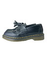 【中古】Dr.Martens◆ADRIAN YS/ローファー/UK4/BLK/レザー【シューズ】