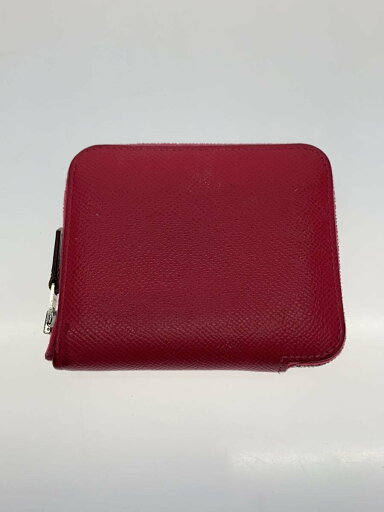 【中古】HERMES◆財布/レザー/PNK/レディース/アザップコンパクト/シルクイン/Y刻印/2020年【服飾雑貨他】 【中古】HERMES◆財布/レザー/PNK/レディース/アザップコンパクト/シルクイン/Y刻印/2020年【服飾雑貨他】