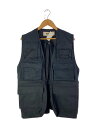 【中古】Basis broek◆ベスト/2/コットン/BLK【メンズウェア】