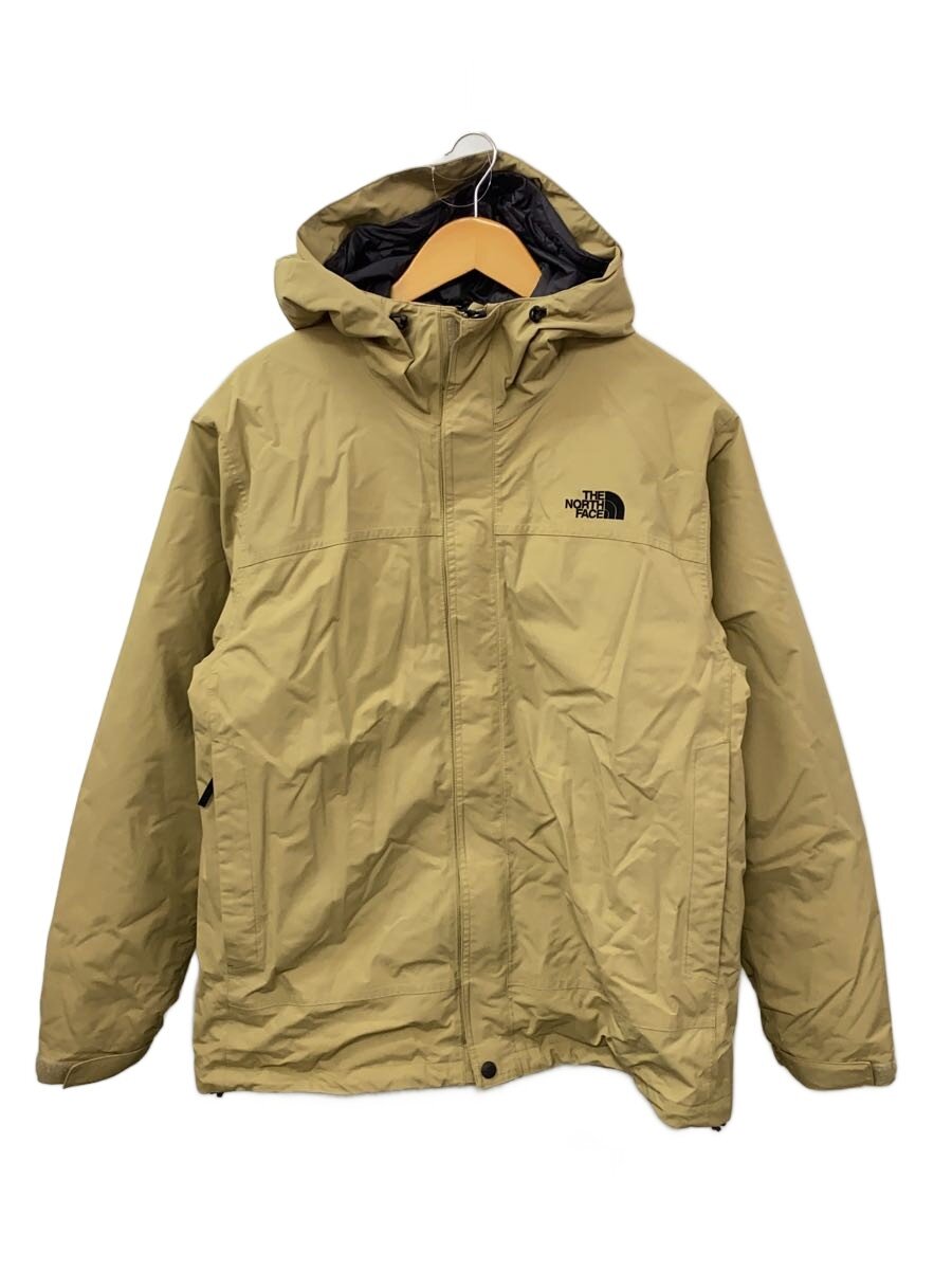 THE NORTH FACE◆CASSIUS TRICLIMATE JACKET_カシウストリクライメイトジャケット/L/ナイロン/CML/無地