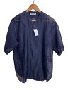 【中古】MONKEY TIME◆半袖シャツ/M/ポリエステル/BLK/8316-186-0418【メンズウェア】(4)
