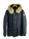 【中古】CANADA GOOSE◆ダウンジャケット/XS/ポリエステル/NVY/2300JM【メンズ ...