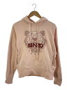 【中古】KENZO◆CLASSIC HOODIE TIGER/パーカー/M/コットン/ピンク/FA62SW8714XA【レディースウェア】