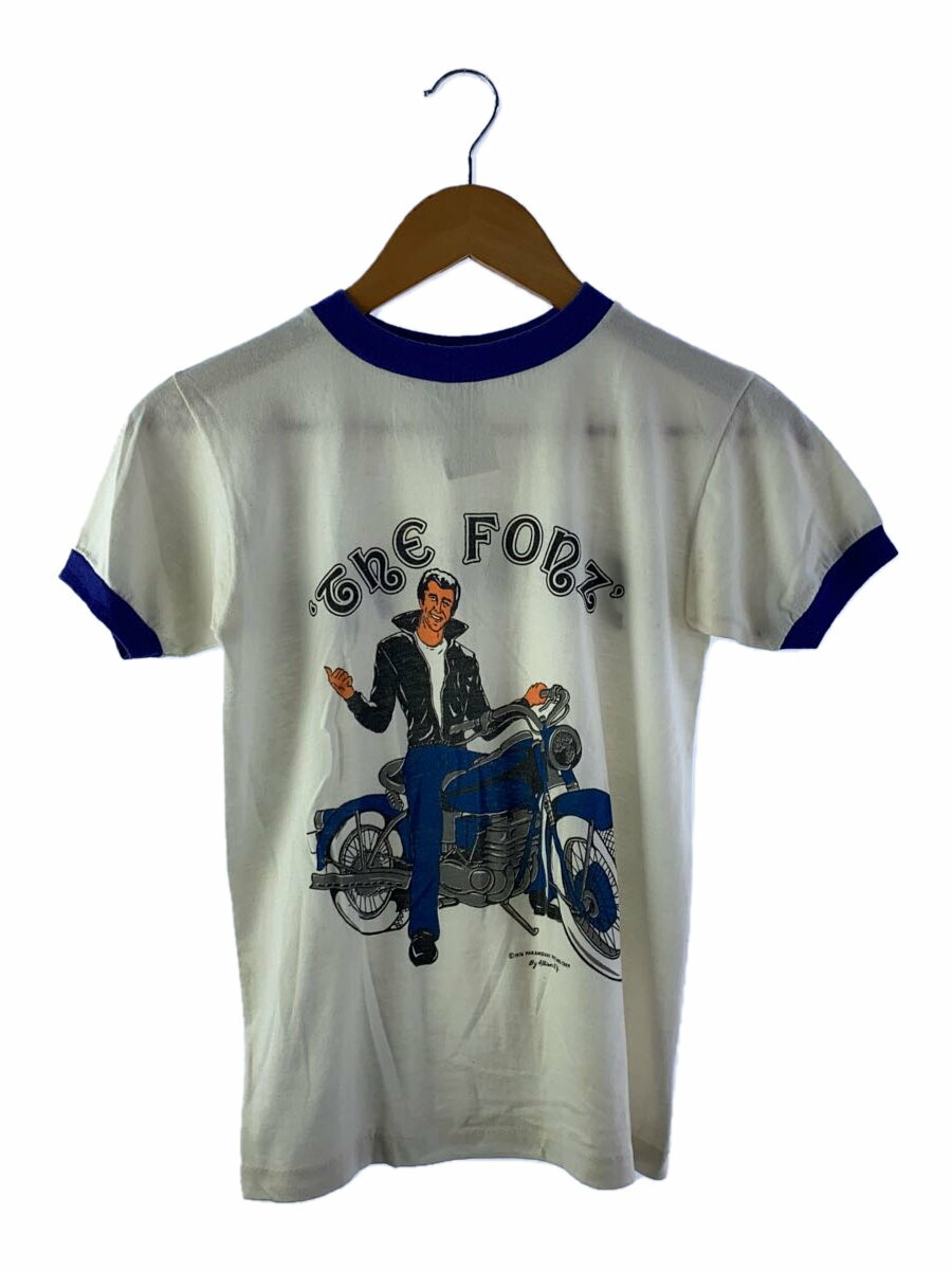 【中古】Tシャツ/L/コットン/WHT【メンズウェア】