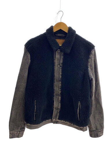 【中古】LEVI’S PREMIUM◆Gジャン/M/デニム/BLK/77379-0001/ボアフリース/使用感有【メンズウェア】 【中古】LEVI’S PREMIUM◆Gジャン/M/デニム/BLK/77379-0001/ボアフリース/使用感有【メンズウェア】