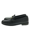 【中古】CELINE◆23SS/ルコ トリオンフ/ポリッシュドカーフスキン/ローファー/43/BLK/レザー//【シューズ】(4)