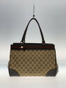 【中古】GUCCI◆トートバッグ_メイフェア_プリンシー_GGキャンバス/キャンバス/BEG/角スレ有【バッグ】(4)
