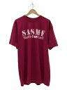 【中古】Hanes◆90s/Tシャツ/XL/コットン/BRD/プリント/USA製/SASMF Varsity Football【メンズウェア】(4)