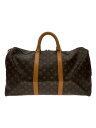 【中古】LOUIS VUITTON◆キーポル50_モノグラム・キャンバス_BRW/PVC/BRW/M41426【バッグ】
