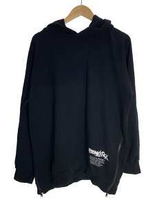 šGround YUpside Down LOGO Side Zipper Hoodie/3/åȥ/BLK/GA-T75-079ڥ󥺥