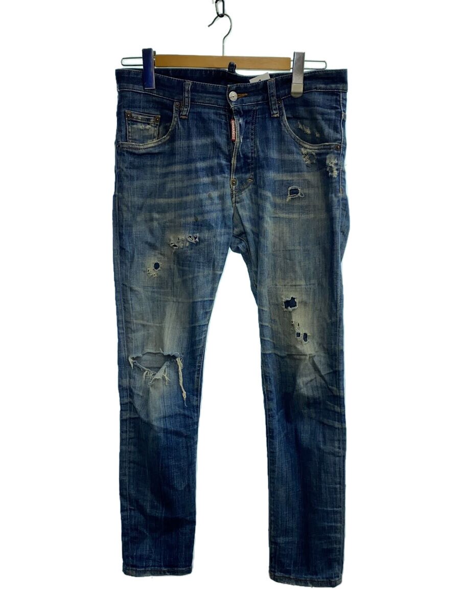 【中古】DSQUARED2◆ボトム/44/デニム/NVY/無地/S74LB0820【メンズウェア】
