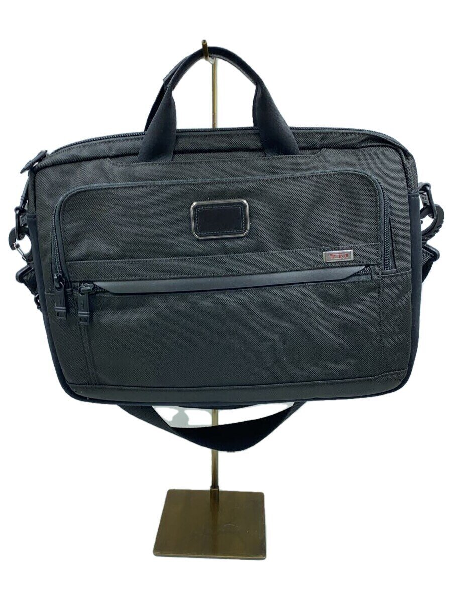 TUMI - 【中古】TUMI◆ブリーフケース/ナイロン/BLK/2603171D3E【バッグ】